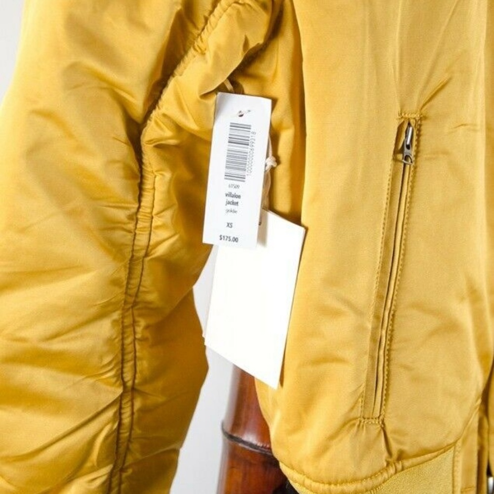 Golden by TNA Gold/Yellow 'Villalon' Bomber XS NWT - Picture 3 of 4